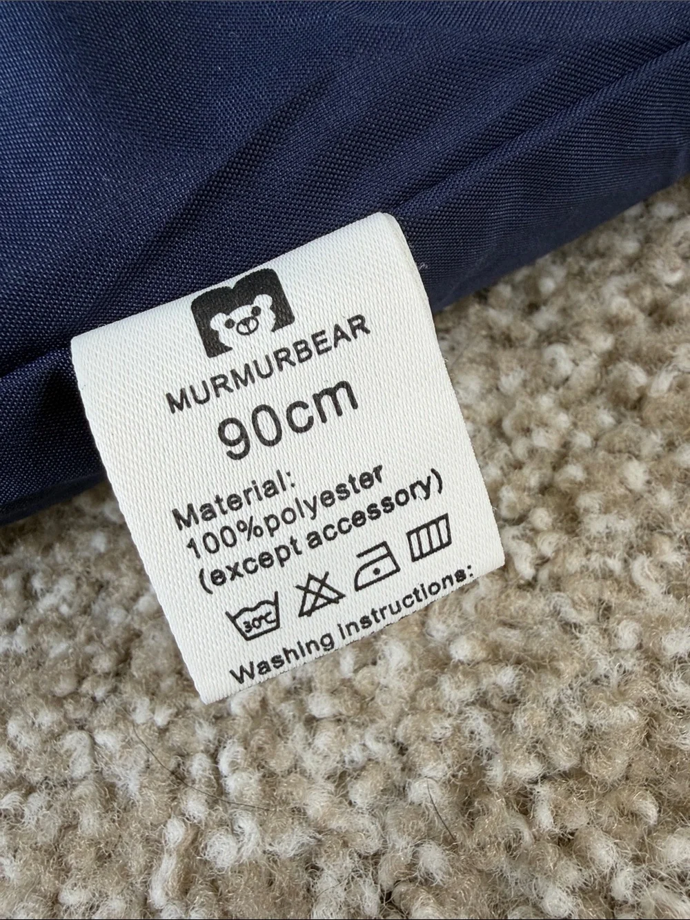 Navy Blue Toddler One Piece Snowsuit Size 2T